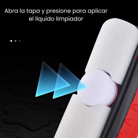 GLASSCLEAN- CEPILLO DE LIMPIEZA CON PELICULA ANTIEMPAÑANTE PARA VIDRIOS