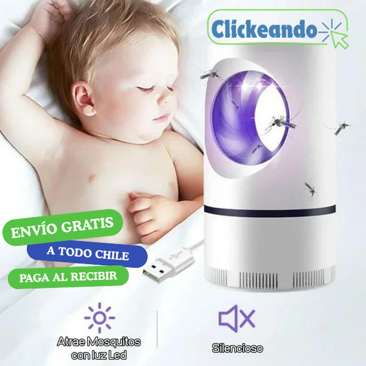 Lampara LED Atrapa Mosquitos USB