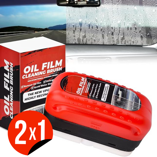 GLASSCLEAN- CEPILLO DE LIMPIEZA CON PELICULA ANTIEMPAÑANTE PARA VIDRIOS