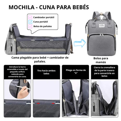 MOCHILA CUNA MUDADOR