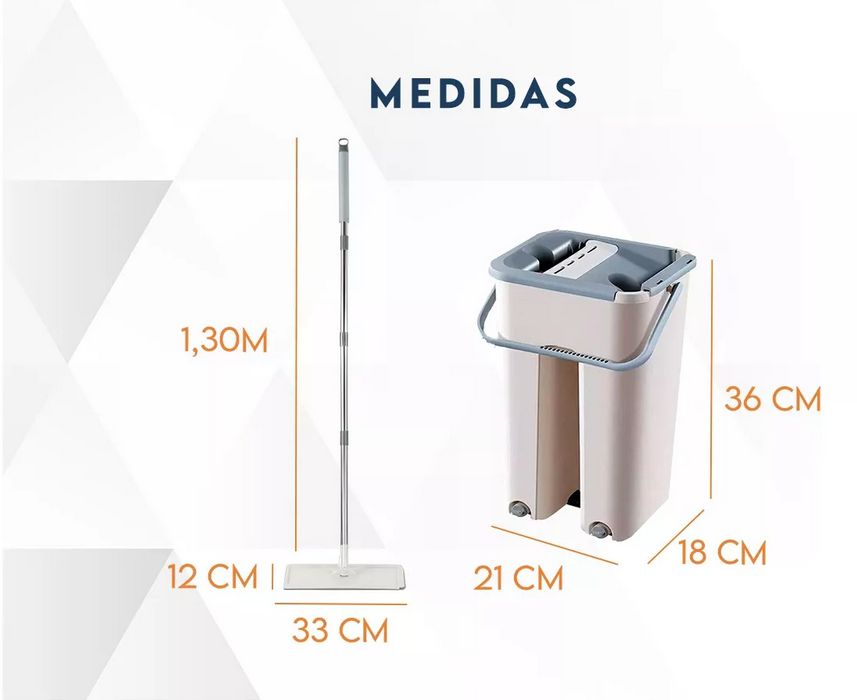 Mopa Clean Magic con balde